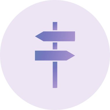 Projeniz için yön ok simgesi