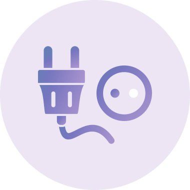 Dolgu simgesinin vektör illüstrasyonu