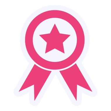 web icon, simple illustration of Award