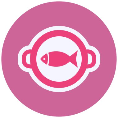 Color cooking vector illustration icon 