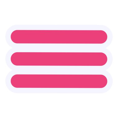 Menü modern simge vektör illüstrasyonu