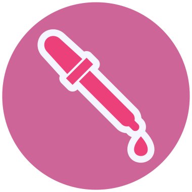 Damlatıcı vektör simgesi modern basit illüstrasyon