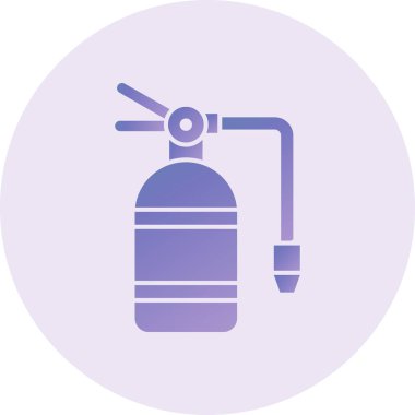 Söndürücü Vektör Sembol Tasarımı 