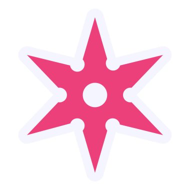 Yıldız. Web simgesi basit illüstrasyon