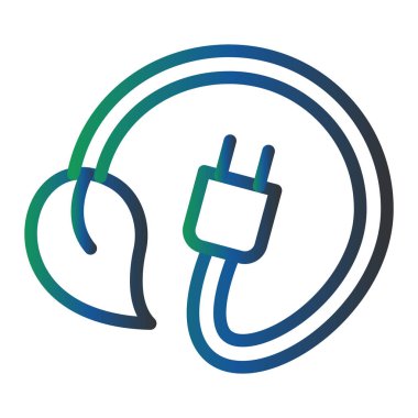  Eko prizi. Web simgesi basit illüstrasyon