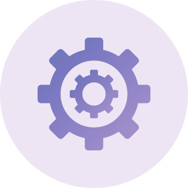 Mekanizma. Web simgesi basit illüstrasyon