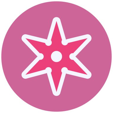 Yıldız. Web simgesi basit illüstrasyon