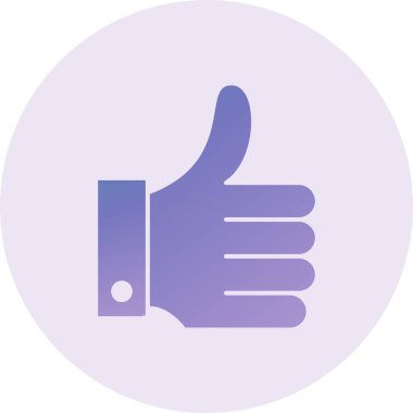 Baş Parmaklıklar Vector Glyph Simgesi Tasarımı