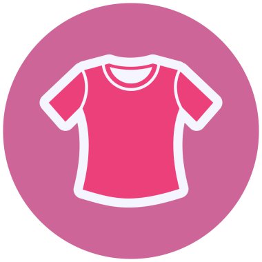 Gömlek. Web simgesi basit illüstrasyon