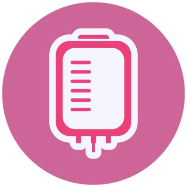 kan ikonu, vektör illüstrasyonu