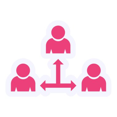 Third-Party, vector icon.