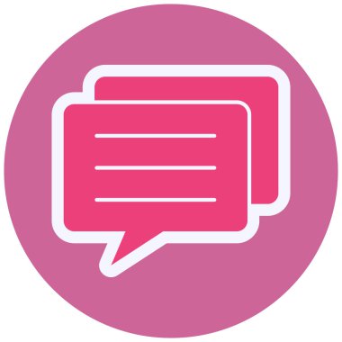 Geribildirim Vektörü Kabartma Simgesi Tasarımı