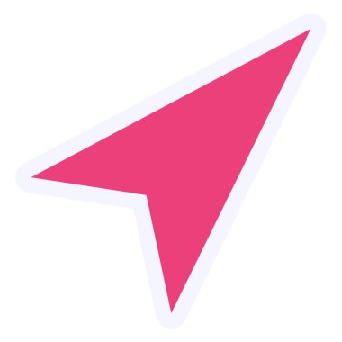 navigasyon modern simge vektör çizimi