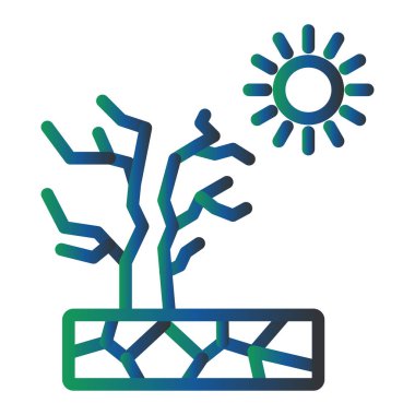 illustration icon of Drought