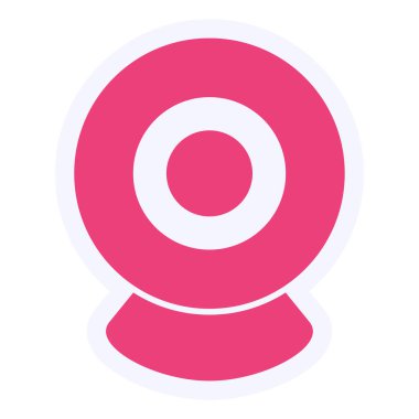 Webcam Vektör Sembol Tasarımı