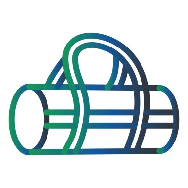 Futbol. Web simgesi basit illüstrasyon