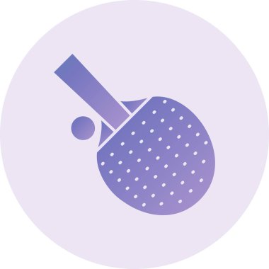 vector illustration of ping pong icon