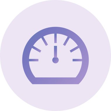 Hız Testi Modern ikon vektör çizimi