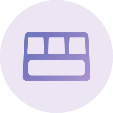 Serving Dish vector icon