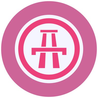 Güzel bir simgenin vektör illüstrasyonu