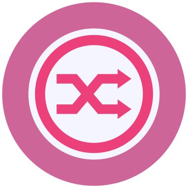 Simge vektör illüstrasyonunu karıştır