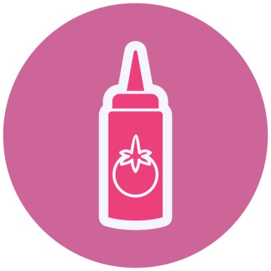 Sos Vektörü Kabartma Simgesi Tasarımı 