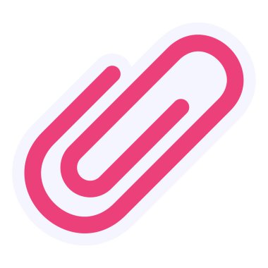 Kağıt atacı simgesi, basit vektör çizim 