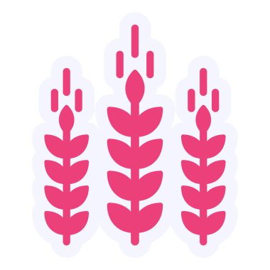 agriculture vector web flat icon
