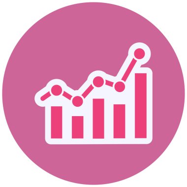 Grafik. Web simgesi basit illüstrasyon