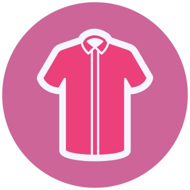 Gömlek. Web simgesi basit illüstrasyon