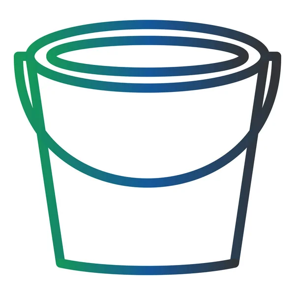 Web Icon Simple Illustration Bucket – stockvektor