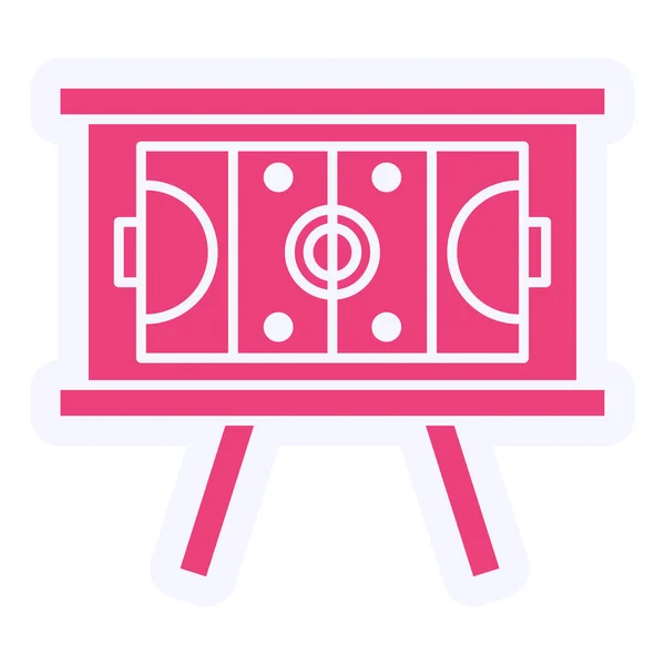 Game Plan Web Icon — Stockový vektor