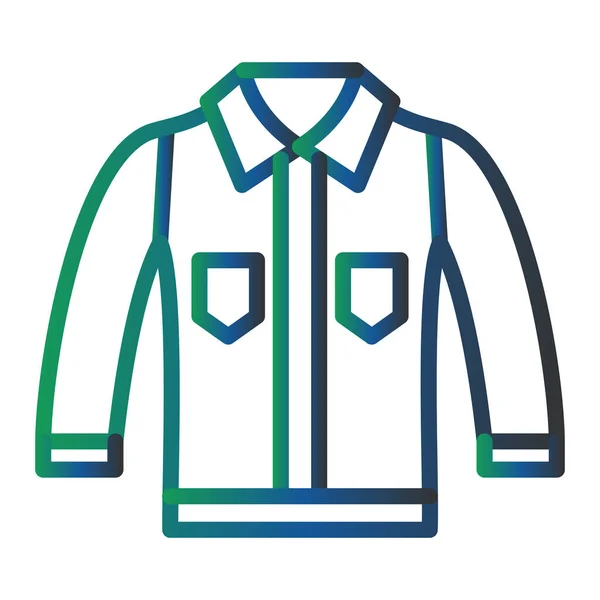 ジャケットのベクトル イラスト — ストックベクタ