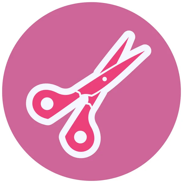 Scissor Vector Glyph Icon Design —  Vetores de Stock