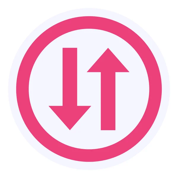 Illustration Direction Arrows Icon — Image vectorielle