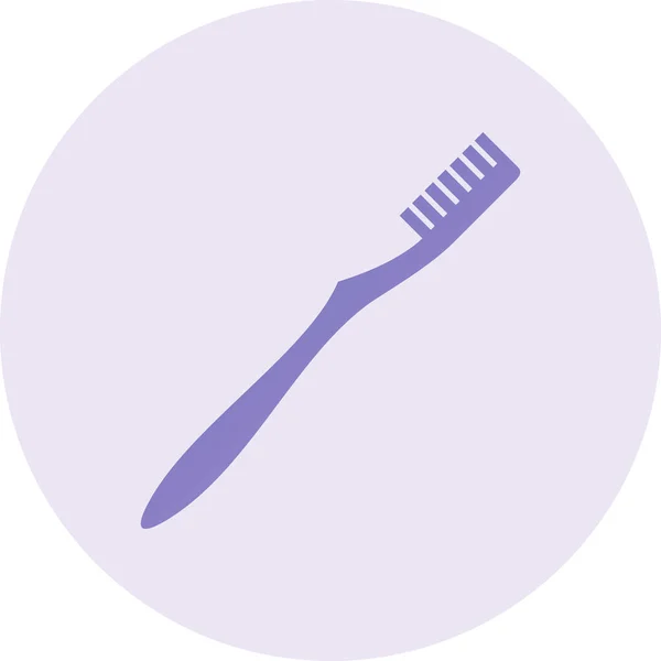 Toothbrush Web Icon Simple Design — Stock Vector