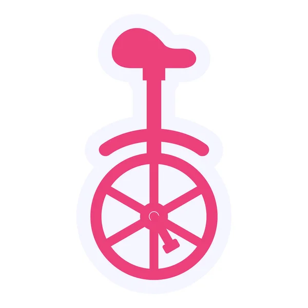 Vector Illustration Modern Cycle Icon — Vettoriale Stock