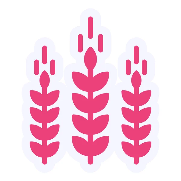 Agriculture Vector Web Flat Icon — ストックベクタ