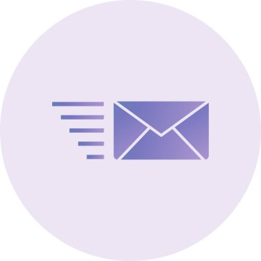 Ekspres posta kutsal kişilerin resmi, vektör çizim