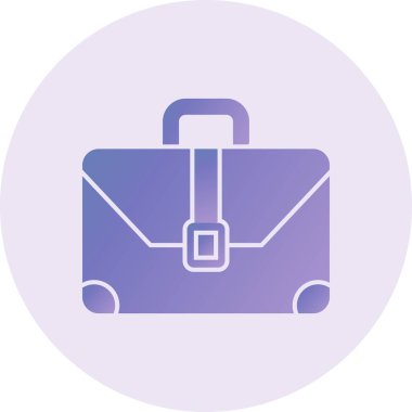 briefcase, web icon simple illustration