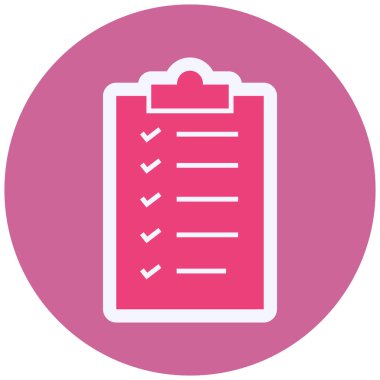 checklist icon vector illustration. Planning 