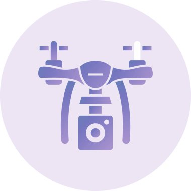 İHA. Web simgesi basit illüstrasyon 