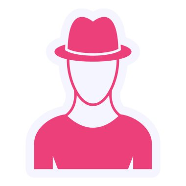  - Ajan. Web simgesi basit tasarım