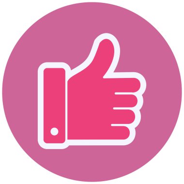 Gibi. Web simgesi basit illüstrasyon