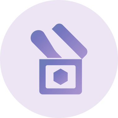 Wax Vektör Kabartma Simgesi Tasarımı 