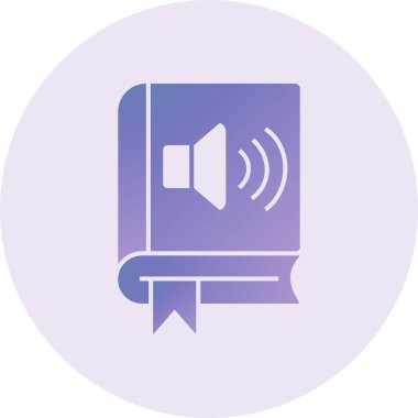 Kitap simgesinin vektör illüstrasyonu 