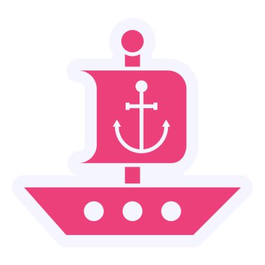 bayrak web simge vektör çizim