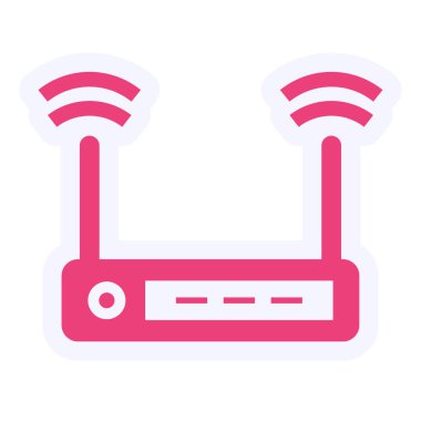 wifi. web icon simple illustration. Router 