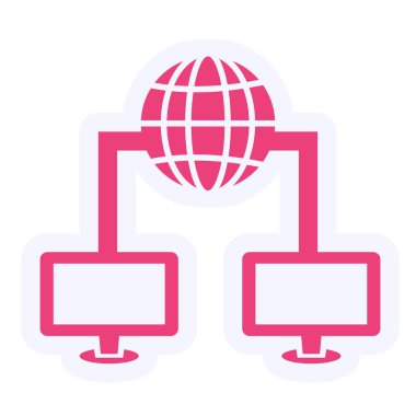 Dünya çapındaki Vektör Simgesi Tasarımı