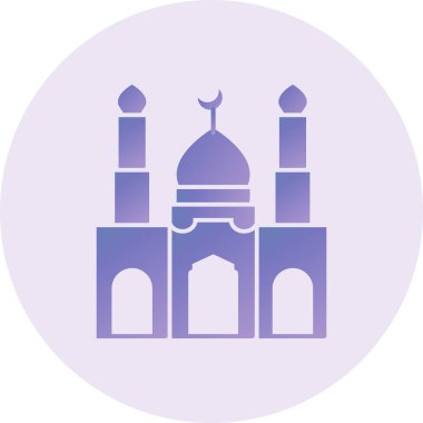 Cami simgesi, vektör resimleme